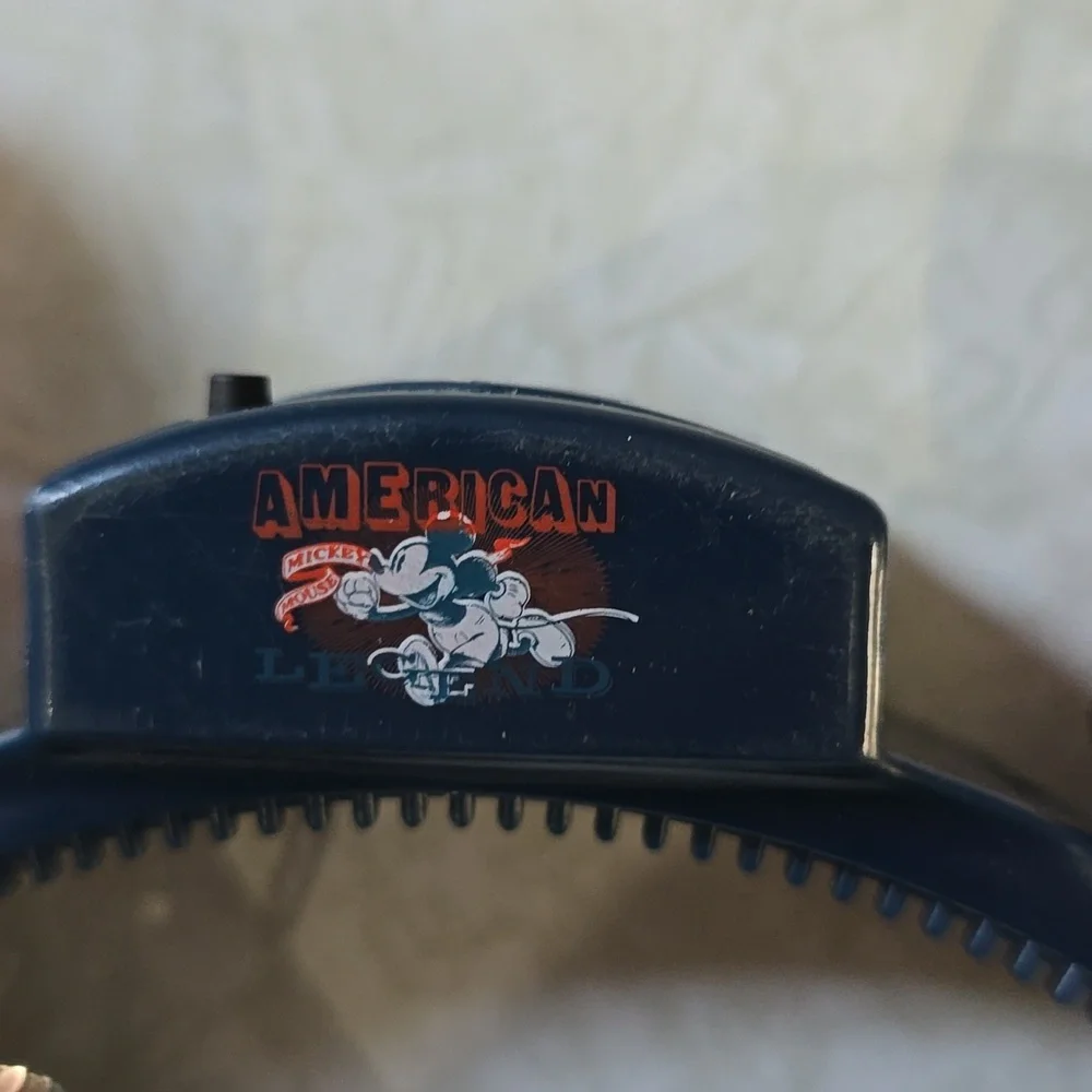 Disney‎ Parks Americana Mickey Light Up Ears Glow Headband USA Ages 3+
